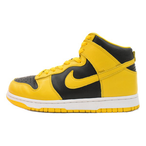 NIKE ナイキ DUNK HIGH SP VARSITY MAIZE CZ8149-002 ダンク ハイ バーシティメイズ ハイカットスニーカー ブラック/イエロー US9.5/27.5cm