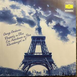 ドイツ盤 George Gershwin Rhapsody In Blue / Ein Amerikaner In Paris 小澤征爾 Deutsche Grammophon Resonance 2535 468