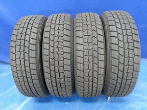 『DUNROP　ダンロップ　WINTERMAXX WM02　ウィンターマックス　155/65R13　2023年製　冬タイヤ　スタッドレスタイヤ　4本セット』