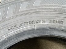 『DUNROP　ダンロップ　WINTERMAXX 03　ウィンターマックス　145/80R13　2022年製　冬タイヤ　スタッドレスタイヤ　4本セット』_画像8