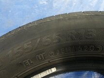 『BRIDGESTONE　ブリヂストン　NEXTRY　ネクストリー　155/65R13　2020年製　夏タイヤ　ノーマルタイヤ　4本セット』_画像9