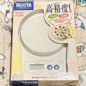 TANITA タニタ 高精度 デジタルお料理はかり クッキングスケール ホワイト