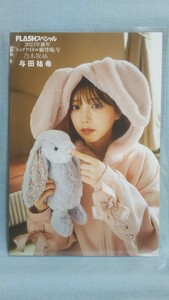 乃木坂46 与田祐希 ポストカード 1枚 雑誌・FLASHスペシャル2023年新年「トップアイドル総登場」号特典(品物説明文を必ず全てお読み下さい)