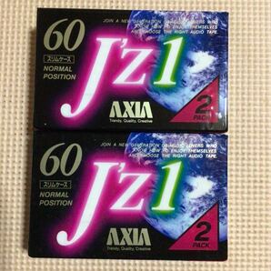 AXIA J'Z1 60 2パックx2 ノーマルポジション カセットテープ4本セット【未開封新品】★の画像1