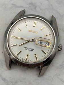 J72 1円～ 不動品※難あり セイコー SEIKO パーペチュアルカレンダー 8F33-0040 クオーツ デイデイト 腕時計 ステンレス メンズ 本体のみ