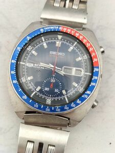 R28 1円～ 稼働品 SEIKO セイコー Speed Timer スピードタイマー Sports スポーツ 6106-7003 腕時計 自動巻き デイデイト メンズ