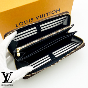 【最高峰品】ルイヴィトン LOUIS VUITTON モノグラム・ジャイアント リバース ジッピーウォレット M69353 ICチップ RFID 送料無料 送料込みの画像3