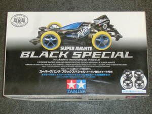 タミヤミニ四駆　特別仕様モデル　1/32　スーパーアバンテ ブラックスペシャル　未使用品　 