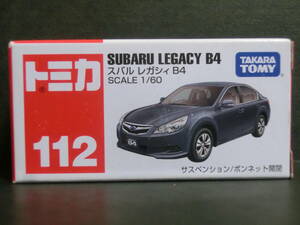 トミカ１１２　スバル レガシィ B4　未開封品