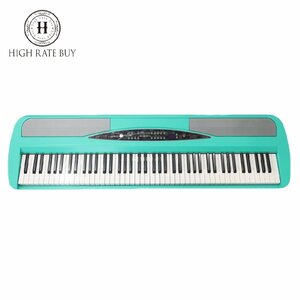 1円スタート KORG コルグ 初音ミク オリジナル 電子キーボード SP-280 C7814701 ピアノ 鍵盤楽器 フットペダル付き 動作未確認