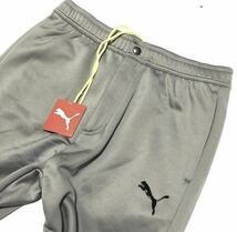 □新品【メンズL】灰グレー PUMA GOLF スウェット テーパード 裏起毛 ストレッチ パンツ プーマ ゴルフ パンツ 裾上げ不要_画像2