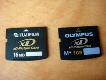 61207S OLYMPUS オリンパス USBリーダ／ライタ MAUSB-100 ＋ XDピクチャーカード 16MB / M+ 1GB セット クリックポスト発送 全国185円_画像3