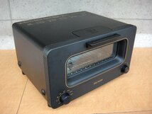 61501ST 美品 BALMUDA バルミューダ スチームトースター K05A-BK ブラック 2021年製 1300W 庫内寸法(約)W274×D204×H178mm_画像3