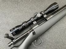 タナカ カートリッジ式 M40A1 Ver.2 猟銃風カスタム tasco製実物スコープ付き ポリッシュ仕上げ スナイパー ライフル 対人狙撃銃 自衛隊_画像2