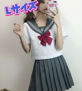  sailor suit cosplay woman height raw uniform set uniform new goods costume play clothes L size 