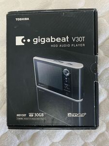 東芝のHDDオーディオプレイヤー　gigabeat V30 T