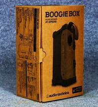 中古動作美品 Audio-Technica BOOGIE BOX AT-SPB300 オレンジ色 1ch 防水アクティブ・スピーカー 元箱・取説付き オーディオ・テクニカ_画像5