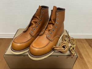 RED WING レッドウイング　9875　8 1/2 E　26.5cm　ゴールドラセット アイリッシュ セッター　復刻犬タグモデル