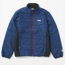 ☆FILA GOLF 2024年福袋 メンズMサイズ【ブルゾン＆パンツ＆シャツ×2＆ネックウォーマー&ニット帽&ソックス】7点SET 783101 ネイビー 754_画像2