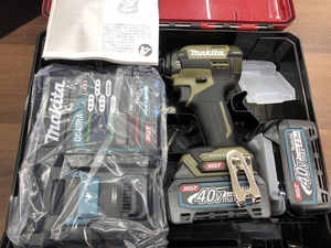 010■未使用品・即決価格■makita　マキタ インパクトドライバ TD002GRDX　フルセット　超特価　40Vmax