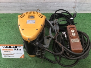 015●おすすめ商品●RYOBI リョービ 小型電動ウインチ WI-61C 揚程14ｍ 最大吊場荷重60kg 100V 50/60Hz