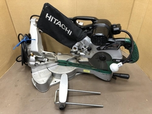 013♪ジャンク品♪日立　HITACHI 190ｍｍ卓上スライドマルノコ C7RSH　100V 火花アリ ブレーキが少し甘い