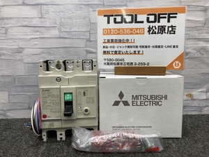 013♪未使用品♪三菱電機　MITSUBISHI 漏電遮断器 低圧遮断器 100-440VAC NV125-CV 3P 100A 100.200.500mA