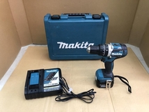 010■おすすめ商品■マキタ makita 充電式ドライバドリル HP474D バッテリ×1 充電器_画像1