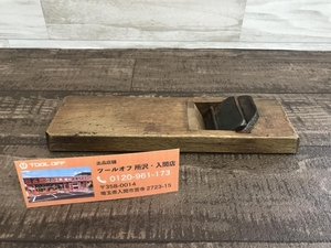 009V recommendation commodity V.. hand plane plane blade width approximately 7.5cm wood part approximately 272×78×22mm