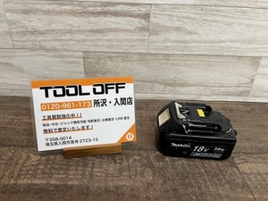 009▼ジャンク品▼マキタ makita バッテリ BL1830 充電回数798回 寿命1/4