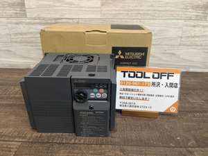 009▼未使用品・即決価格▼三菱電機 MITSUBISHI 小型インバーター FR-D720-3.7k 2022年10月製造