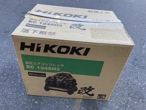 020♪♪HiKOKI　ハイコーキ 高圧エアコンプレッサ EC1245H3　CS　高圧専用 長期保管品の為傷汚れ有