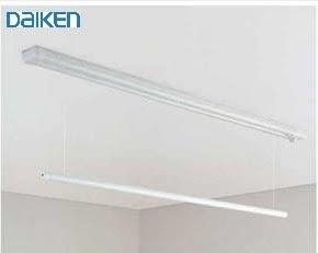 009▼未使用品・即決価格▼大建工業 DAIKEN 室内物干し ものほし上手 FQ0402-2N 天井直付昇降ショート 1340㎜