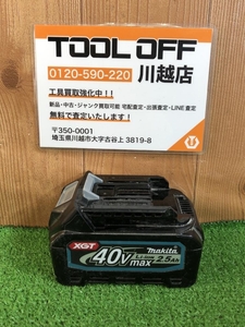 001♪おすすめ商品♪マキタ makita 40Vmaxバッテリ BL4025 充電回数5回