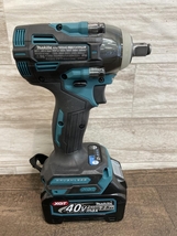 009▼おすすめ商品▼マキタ makita 充電式インパクトレンチ TW004GRDX 動作OK ケース真ん中留め具無し_画像3