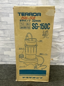 013♪おすすめ商品♪寺田ポンプ TERADA 小型汚水用水中ポンプ SG-150C 60Hz(西日本仕様)