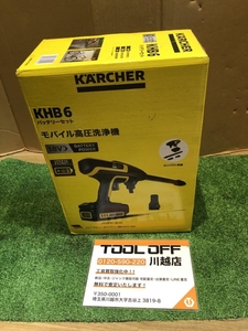 001♪未使用品♪ケルヒャー KARCHER モバイル高圧洗浄機 KHB6