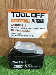 001♪おすすめ商品♪マキタ makita バッテリ BL1860B 充電回数17回