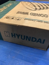 013♪未使用品・即決価格♪HYUNDAI　ヒュンダイ フラックス溶接ワイヤ SF-71 1.2ｍｍ　20ｋｇ　箱汚れ有 同梱不可　伝票直張り　①_画像4