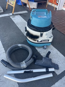 009▼おすすめ商品▼マキタ makita 乾湿両用業務用 強・弱2スピード集じん機 モデル435 動作OK 8枚目破れあり