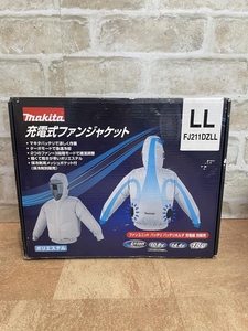 009▼未使用品・即決価格▼マキタ makita 充電式ファンジャケット FJ211DZLL LLサイズ