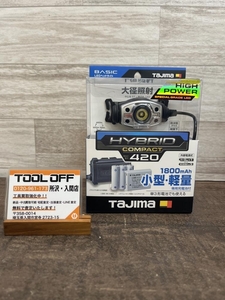 009▼未使用品・即決価格▼TAJIMA タジマ LEDヘッドライト LE-C421D-SP 明るさ最大420ルーメン