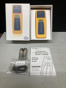 019■未使用品■FLUKE network LinkSPRINTER 100