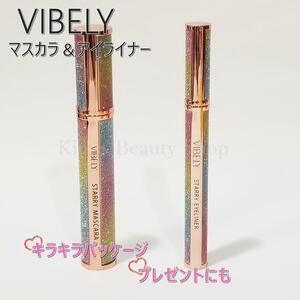 *2 pcs set *VIBELY star empty mascara & eyeliner . hot water . falls down ③