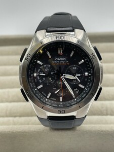 稼働品▼CASIO/カシオ WAVE CEPTOR ウェーブセプター 腕時計 WVQ-M410 電波ソーラー▼管理番号1 