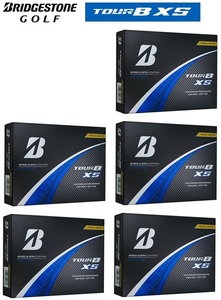 ブリヂストン TOUR B XS ツアーB XS 2024年モデル ゴルフボール 5ダースセット パールホワイト