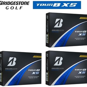 ブリヂストン TOUR B XS ツアーB XS 2024年モデル ゴルフボール 3ダースセット パールホワイトの画像1