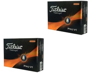 タイトリスト PROV1 プロV1 2ダースセット ダブルナンバー