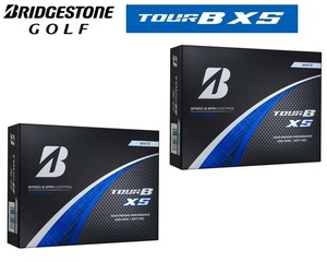 ブリヂストン TOUR B XS ツアーB XS 2024年モデル ゴルフボール 2ダースセット ホワイト