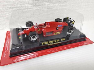 送料220円〜★未開封★ アシェット 公式フェラーリF1コレクション Ferrari F1-86 1986 Stefan Johansson 1/43スケール ミニカー